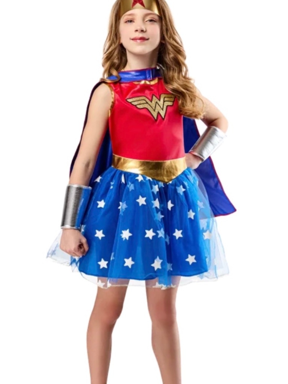 DC Wonder Woman Halloween costume dress for girls